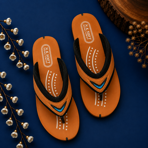MK Soft Original Comfort Women's  Flip Flops - Tan